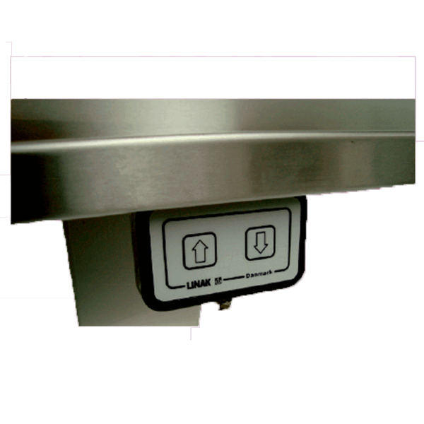 Elektrisk assistancebord - Rustfrit stål - Image 2