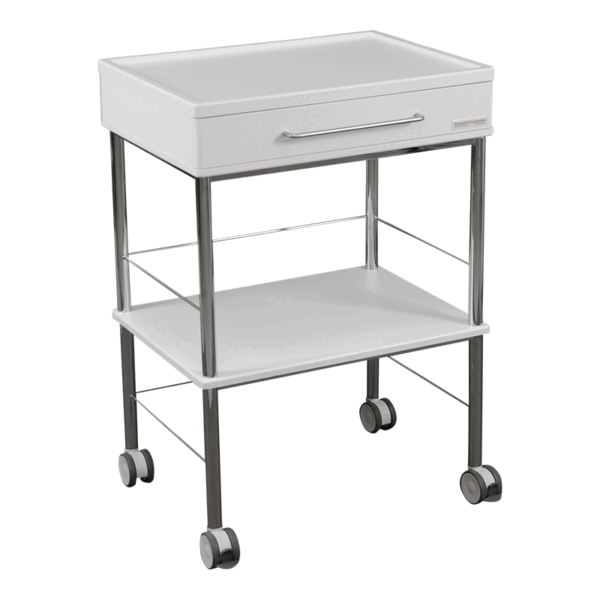 Rullevogn - 65x45 cm - 1 skuffe og hylde Cisi Systems