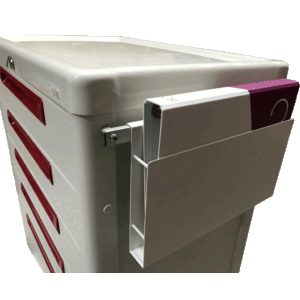 Dokumentholder til skuffevogn - A4 Cisi Systems