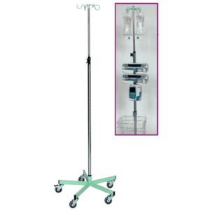 Infusionsstativ Apparat - Op til 3 pumper - Model Louise