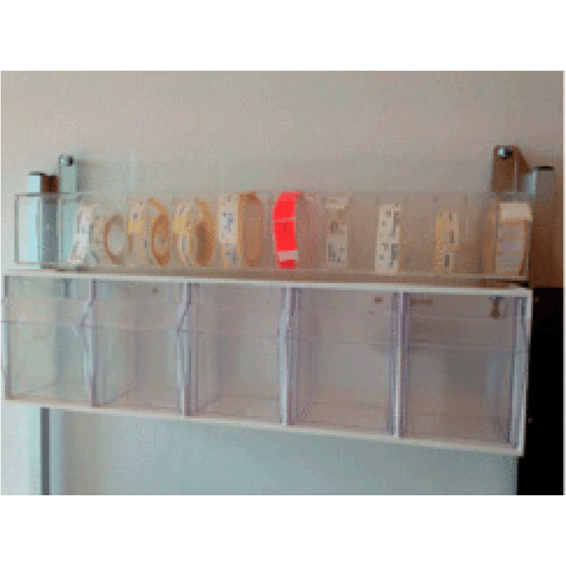 1500201 Kassette med låg til label-ruller Cisi Systems