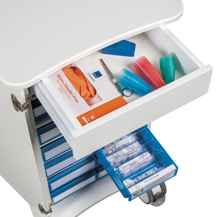 Medicinvogn detalje Cisi Systems