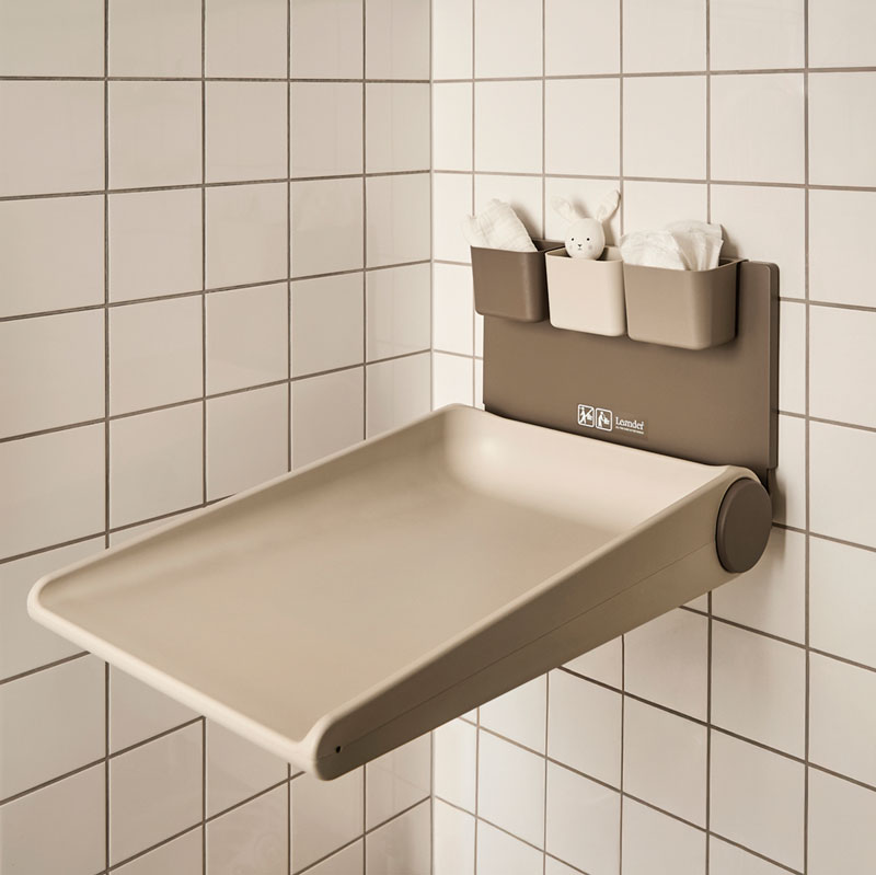 Væghængt-Puslebord---Wallyweed Væghængt Puslebord - Wallyweed - Cisi Systems