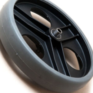 Rollator hjul Ø 200x35 med kugleleje - PUR - 1 stk Cisi Systems