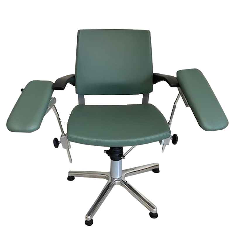 Blodprøvetagningsstol-med-højdejustering-Cisi-Systems Blodprøvetagningsstol