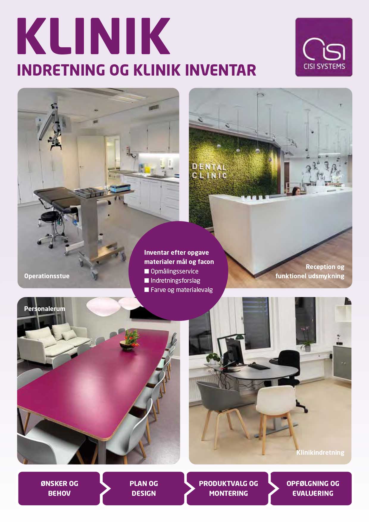Klinikindretning-brochure_A4_4sider_2025-WEB-1 Tonon sterilcentral reoler Cisi Systems