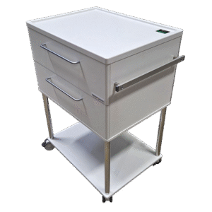 ECare klinikbord med varmeskuffe