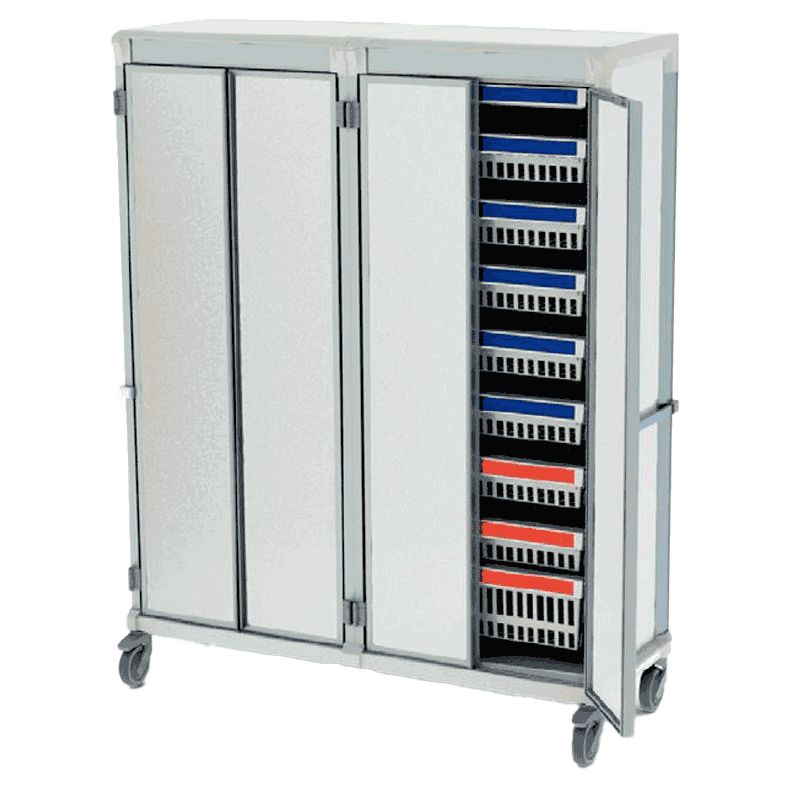 Dobbelt bred skabsvogn Cisi  Systems