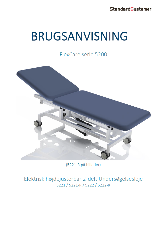 Flexcare brugsanvisning 5200